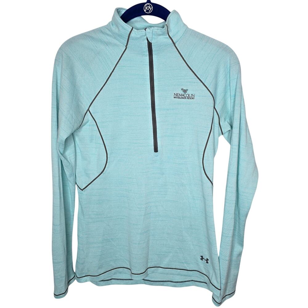 Under Armour HeatGear Aqua Quarter Zip Performance Shirt Nemacolin Logo Small